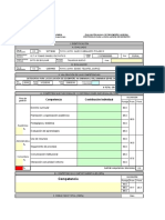 FORMATO DE EVALUACION DE DESEMPEÑO DOCENTE Alido 2017