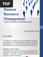 Human Resource Management: Part Ii Acquisition of Human Resources