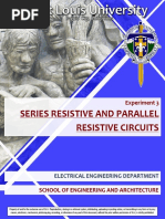 Series Resistive and Parallel Resistive Circuits: Experiment 3