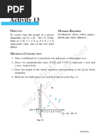 Activity 13: Bjective Aterial Equired