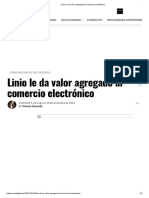 Linio Le Da Valor Agregado Al Comercio Electrónico