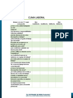 Guía de Clima Laboral