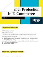 Law of E-Commerce Unit 5