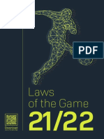 Laws of The Game 2021 22