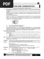 Permutation and Combination Sheet