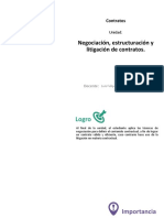 U3 - Negociación, Estructuración y Litigación de Contratos.