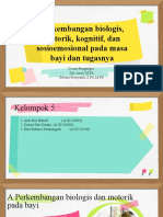 Perkembangan Biologis, Motorik, Kognitif, Dan Sosioemosional Pada Masa Bayi Dan Tugasnya