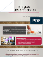 Formas Farmacêuticas