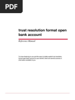 Trust Resolution Format Open Bank Account