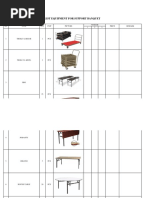 List Equipment For Support Banquet: 1 2 3 Price Remark NO. Item QTY Unit Picture Vendor