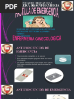 Anticoncepcion de Emergencia