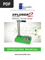 Xplorer: Operating Manual