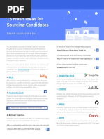 15 Fresh Ideas For Sourcing Candidates