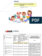 Consolidado de Evaluación Ii Bimestre Inicial