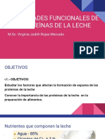 Propiedades Funcionales de Las Proteinas de La Leche