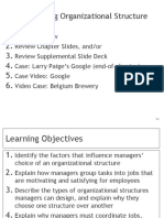 Ch.7 Designing Organizational Structure (Chapter Review Slides)