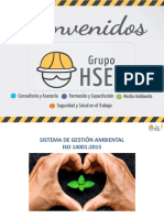 Sistema de Gestión Ambiental - Iso 14001 - 2019 - 15horas