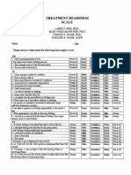 Treatment Readiness Scale: Larry F. Sine, Ph.D. Silke Vogelmann-Sine, Ph.D. Terence C. Wade, Ph.D. Darlene Wade, Acsw