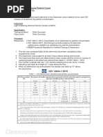 ISO 14644-1v2015 Procedure