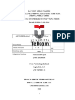 Laporan Kerja Praktik Penyediaan Dan Pengelolaan Data Core Pada Jaringan Serat Optik PT Telkom Indonesia Regional V Jawa Timur 1