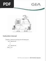 Instruction Manual: Mineral Oil Centrif Uge With Self-Cleaning Bow L OSE 5-91-037