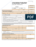 Solicitud de Permiso de Obra Menor, Obras Preliminares Y - o Demolición