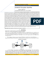 BRA Symmetric Encryption Algorithm: Remzi AKTAY