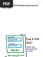 Why End-to-End Testing Is Important For Your Team