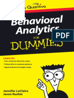 Behavioral Analytics For Dummies