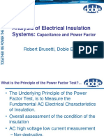 Doble Power Factor Theory - Training - Brusetti