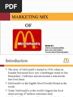 Marketing MIX: Made by