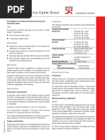 Fosroc Conbextra Cable Grout: Constructive Solutions