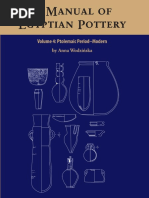 WODZINSKA, A. 2010. A Manual of Egyptian Pottery. Vol. 4. Ptolemaic Period-Modern