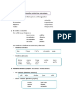 Cont. 2 Categorías Sintácticas Del Idioma Aymara