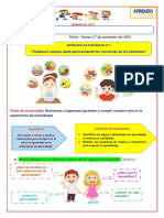 Día 5 - Reflexionamos Sobre Nuestros Aprendizajes