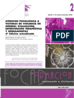 FOCAD - Atención Psicológica A Víctimas de Viol de Género Evaluación, Intervención Terapéutica y Herramientas