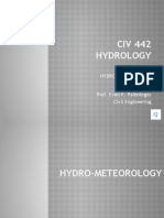 CIV 442 Hydrology: Lecture 3A: Hydro-Meteorology