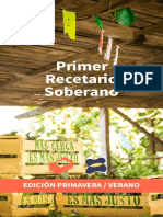 Recetario Soberano - Primavera Verano MCMJ y EC