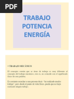 Trabajo, Energía y Potencia