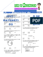 Ejercicios de Fracciones para Primero de Secundaria