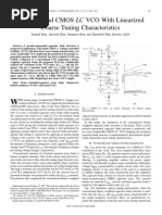 A Wide-Band CMOS LC VCO With Linearized Coarse Tuning Characteristics