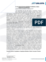 2 - Resumo Expandido Arquitetura Moderna - DAYANNE ALCANTARA