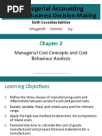 Managerial Accounting: Tools For Business Decision-Making