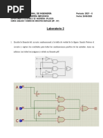 Circuitos Combinacionales Informe