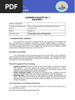 Learner'S Packet No. 5 Quarter 1