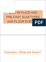 Group 1 Report Cast in Place and Precast Slab Types