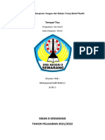 Laporan Hasil Kerajinan Tangan Dari Bahan Tutup Botol Plastik Muhammad - Rafli - Rizki PDF