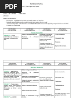 PLANIFICACIÓN ANUAL Educación para La Salud