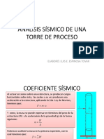 Análisis Sísmico de Una Torre de Proceso