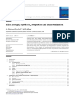 Silica Aerogel Synthesis, Properties and Characterization: Review